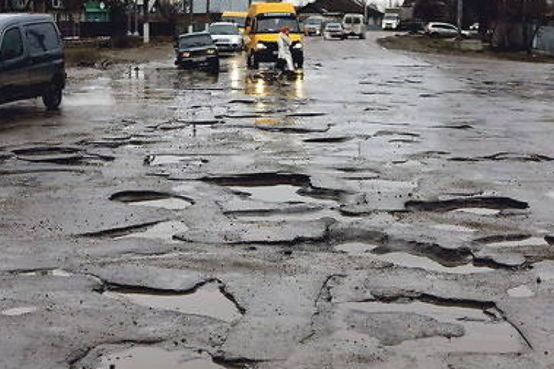 разбитые дороги в германии